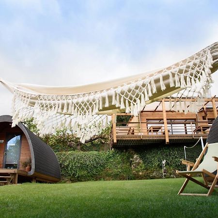ホテル Glamping Hills Santa Comba de Rossas エクステリア 写真