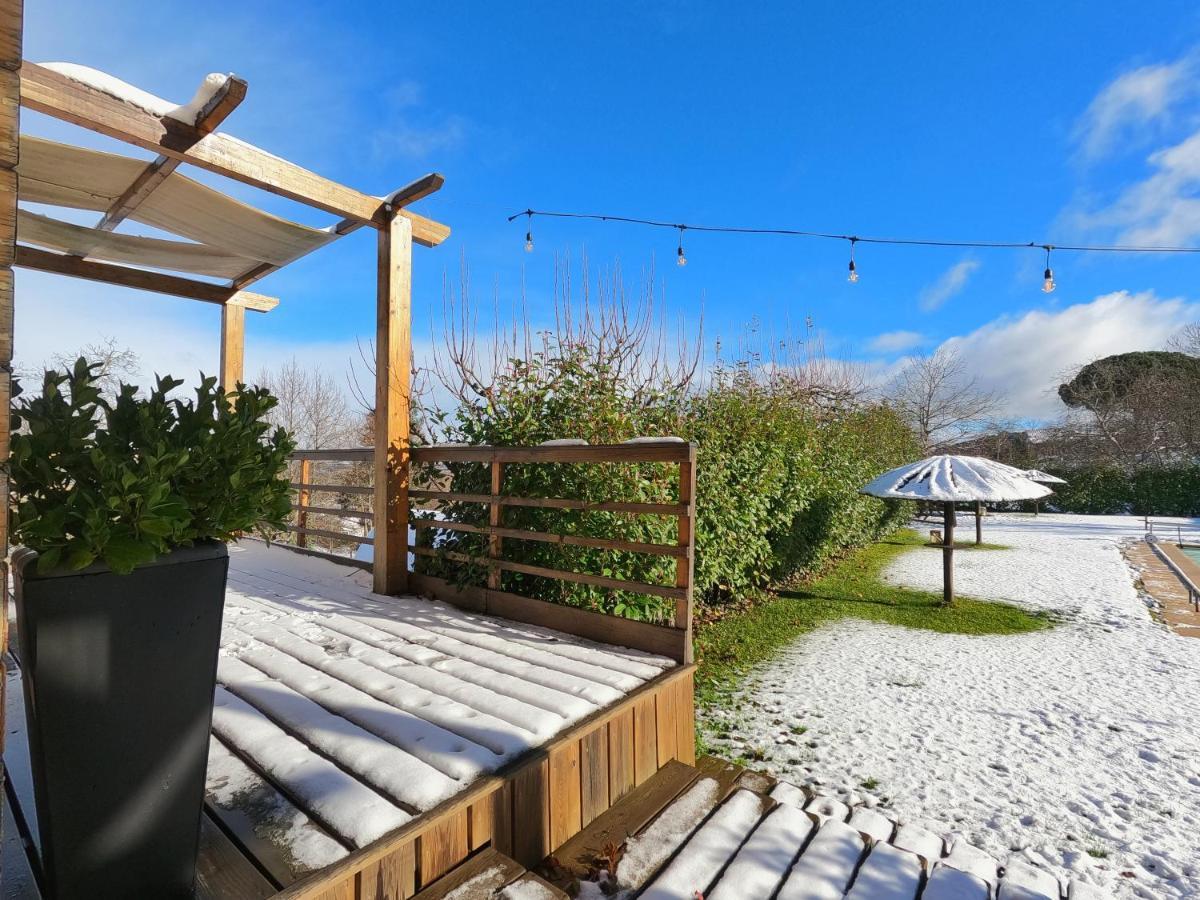 ホテル Glamping Hills Santa Comba de Rossas エクステリア 写真