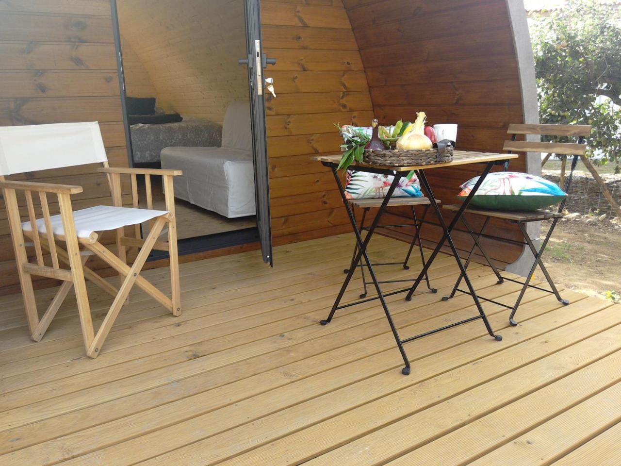 ホテル Glamping Hills Santa Comba de Rossas エクステリア 写真