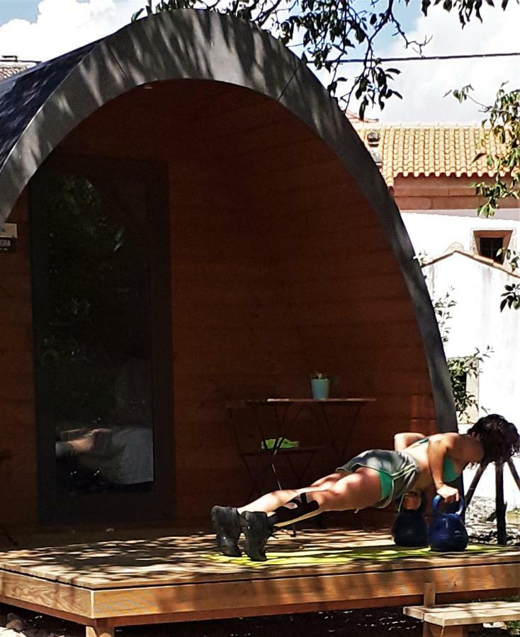 ホテル Glamping Hills Santa Comba de Rossas エクステリア 写真